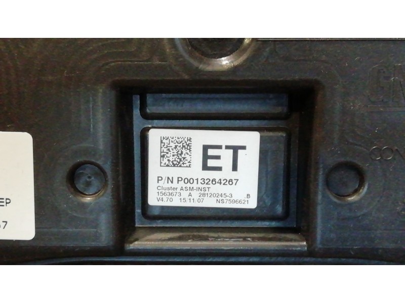 Recambio de cuadro instrumentos para opel corsa d cosmo | 07.06 - 12.10 cosmo | 07.06 - 12.10 referencia OEM IAM P0013264267  
