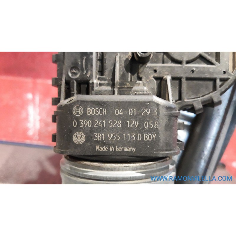 Recambio de motor limpia delantero para volkswagen passat berlina (3b3) comfortline | 10.00 - 12.04 comfortline | 10.00 - 12.04 