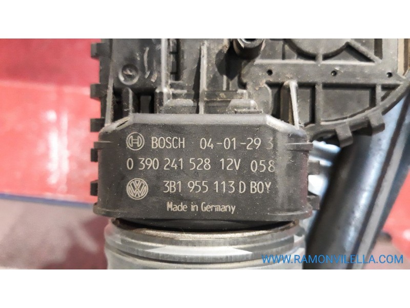 Recambio de motor limpia delantero para volkswagen passat berlina (3b3) comfortline | 10.00 - 12.04 comfortline | 10.00 - 12.04 