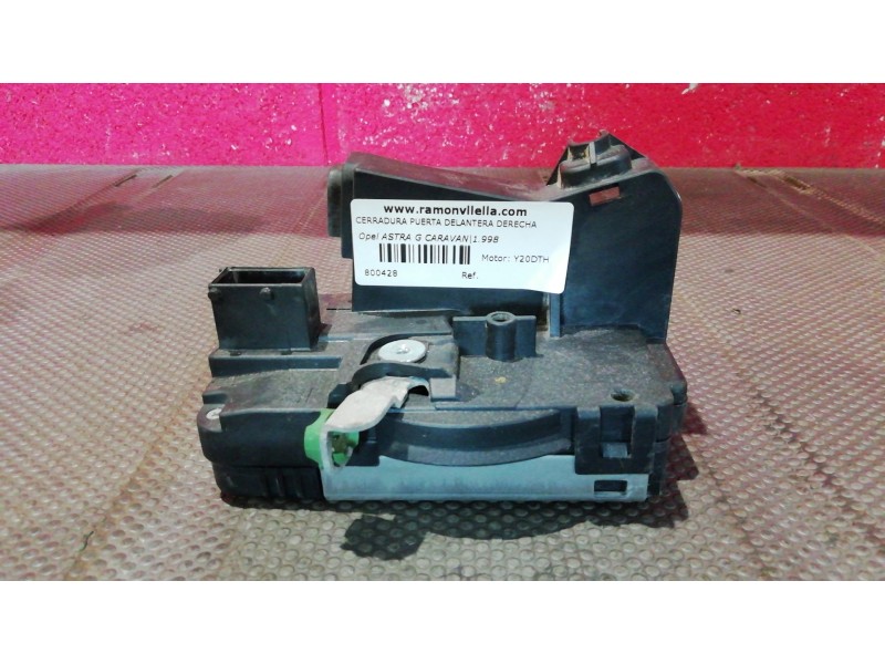 Recambio de cerradura puerta delantera derecha para opel astra g caravan 2.0 dti referencia OEM IAM   