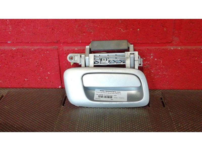 Recambio de maneta exterior delantera derecha para opel astra g caravan 2.0 dti referencia OEM IAM   