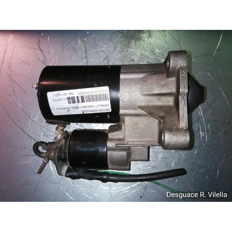 Recambio de motor arranque para renault laguna ii (bg0) dynamique | 0.01 - ... dynamique | 0.01 - ... referencia OEM IAM 0011060