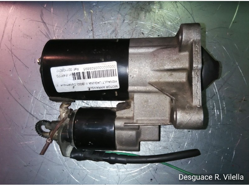 Recambio de motor arranque para renault laguna ii (bg0) dynamique | 0.01 - ... dynamique | 0.01 - ... referencia OEM IAM 0011060