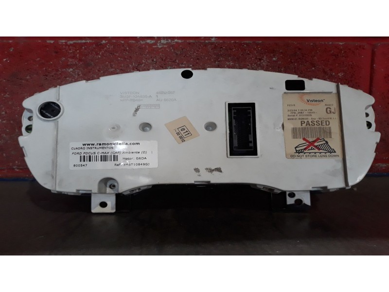 Recambio de cuadro instrumentos para ford focus c-max (cap) ambiente (d) | 0.03 - ... ambiente (d) | 0.03 - ... referencia OEM I