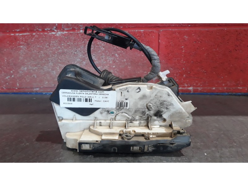 Recambio de cerradura puerta delantera derecha para volkswagen polo (6r1)  | 0.09 - ...  | 0.09 - ... referencia OEM IAM    Recambio de cerradura puerta delantera derecha para volkswagen polo (6r1)  | 0.09 - ...  | 0.09 - ... referencia OEM IAM