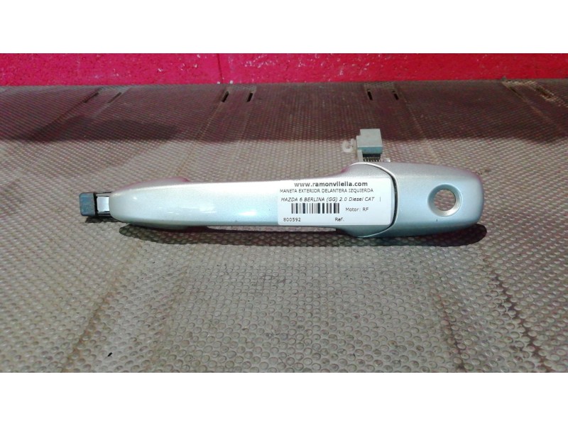Recambio de maneta exterior delantera izquierda para mazda 6 berlina (gg) 2.0 diesel cat | 0.02 - ... 2.0 diesel cat | 0.02 - .. Recambio de maneta exterior delantera izquierda para mazda 6 berlina (gg) 2.0 diesel cat | 0.02 - ... 2.0 diesel cat | 0.02 - ..