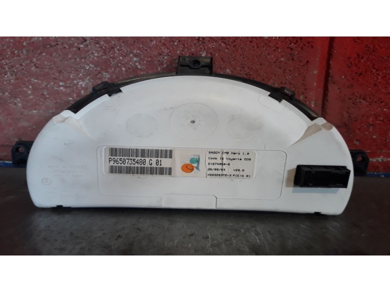 Recambio de cuadro instrumentos para citroen c3  | 0.02 - ...  | 0.02 - ... referencia OEM IAM P9650735480G  