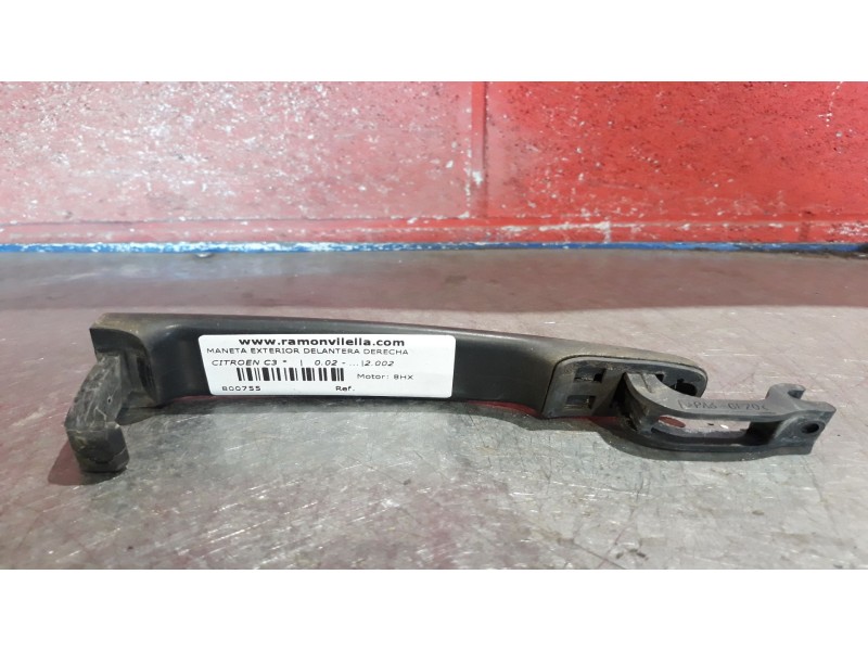 Recambio de maneta exterior delantera derecha para citroen c3  | 0.02 - ...  | 0.02 - ... referencia OEM IAM   