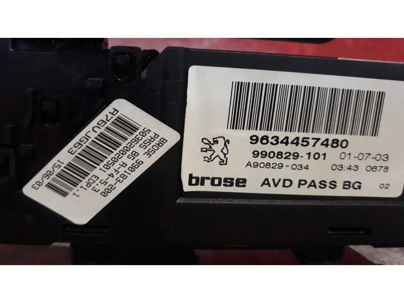 Recambio de motor elevalunas delantero derecho para peugeot 307 break / sw (s1)  | ...  | ... referencia OEM IAM   