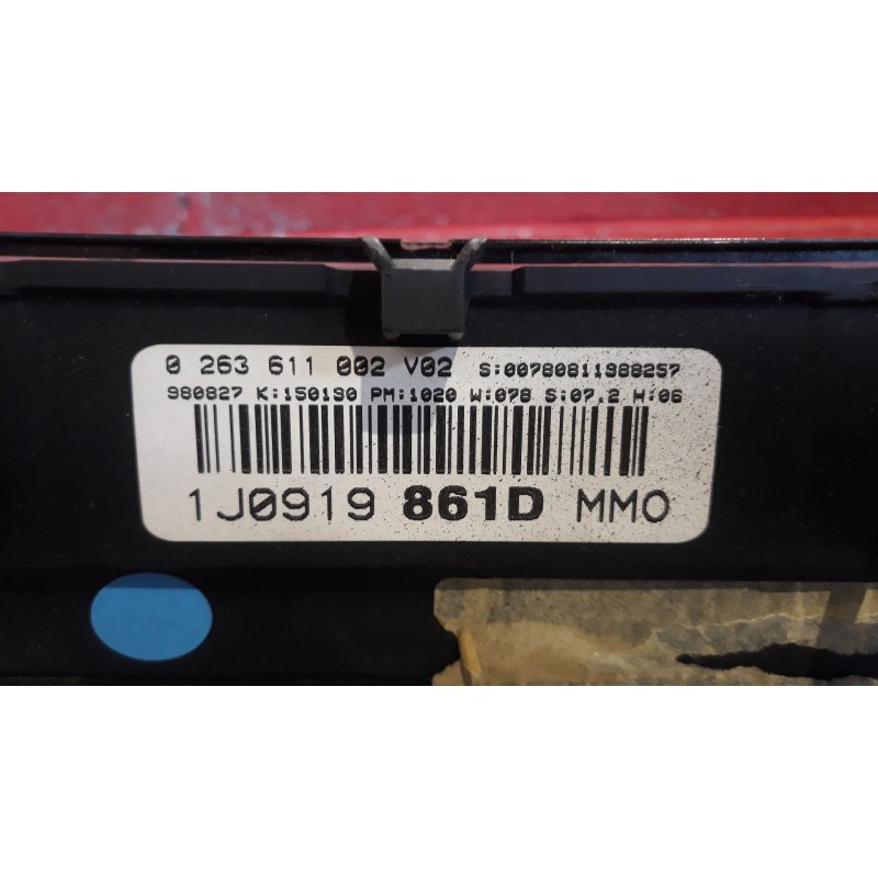 Recambio de cuadro instrumentos para volkswagen golf iv berlina (1j1) 1.6 | 0.97 - ... 1.6 | 0.97 - ... referencia OEM IAM 1J091