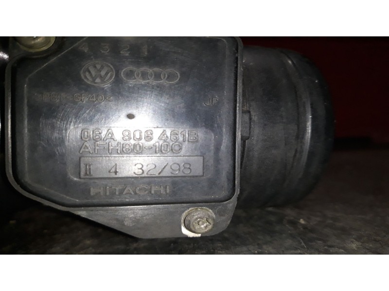 Recambio de caudalimetro para volkswagen golf iv berlina (1j1) 1.6 | 0.97 - ... 1.6 | 0.97 - ... referencia OEM IAM 06A906461B  
