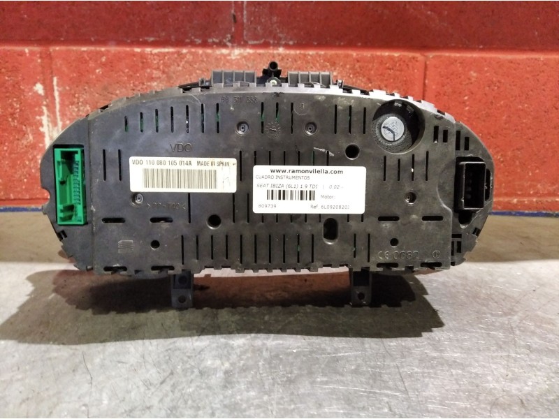 Recambio de cuadro instrumentos para seat ibiza (6l1) 1.9 tdi | 0.02 - ... 1.9 tdi | 0.02 - ... referencia OEM IAM 6L0920820J  
