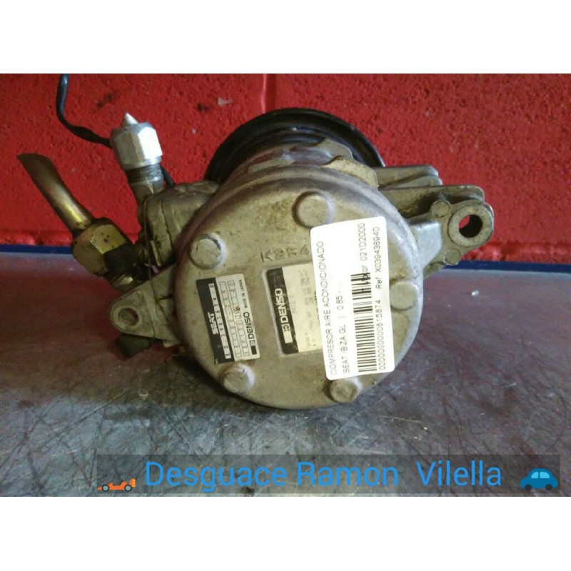 Recambio de compresor aire acondicio. para seat ibiza gl | 0.85 - ... gl | 0.85 - ... referencia OEM IAM X039436940 1471002591 