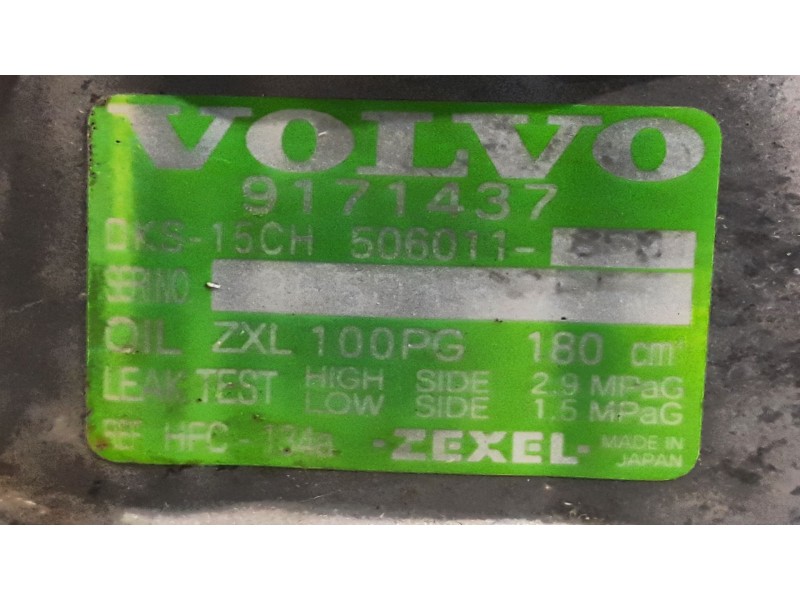 Recambio de compresor aire acondicio. para volvo s 80 berlina  | 0.98 - 0.06 s 80 berlina  | 0.98 - 0.06 referencia OEM IAM 9171