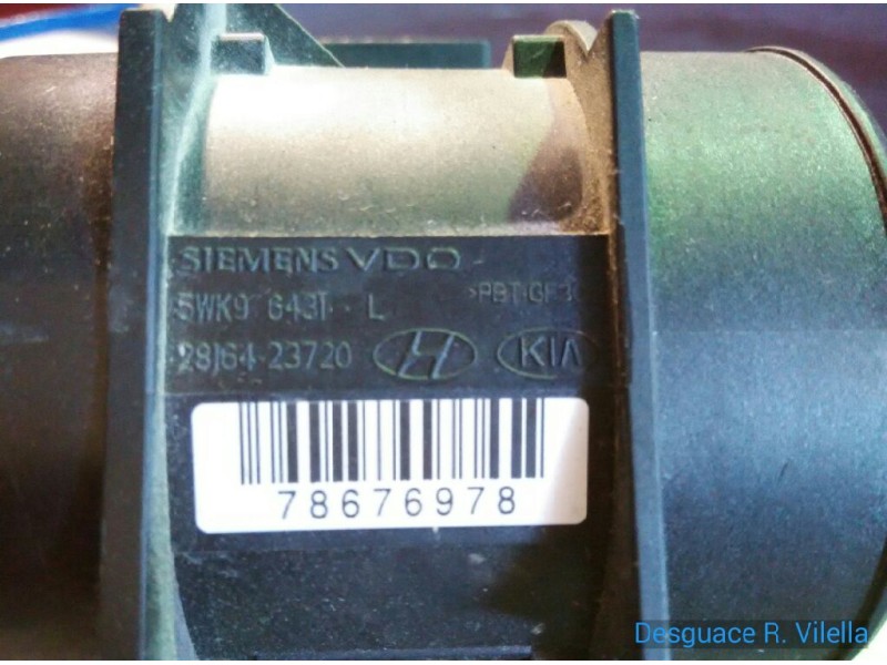 Recambio de caudalimetro para hyundai tucson (jm) 2,0i cwt comfort full 4x2 | 07.07 - ... 2,0i cwt comfort full 4x2 | 07.07 - ..