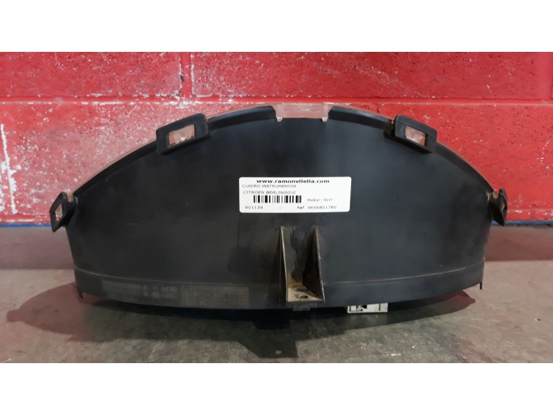 Recambio de cuadro instrumentos para citroen berlingo referencia OEM IAM 9656801780   Recambio de cuadro instrumentos para citroen berlingo referencia OEM IAM 9656801780
