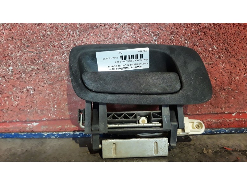 Recambio de maneta exterior delantera derecha para opel astra g berlina referencia OEM IAM    Recambio de maneta exterior delantera derecha para opel astra g berlina referencia OEM IAM