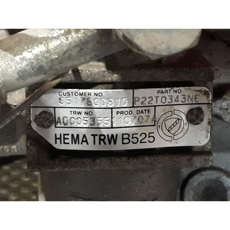 Recambio de caja direccion para fiat doblo (119) 1.9 8v dynamic / multijet dynamic plus (77kw) referencia OEM IAM   