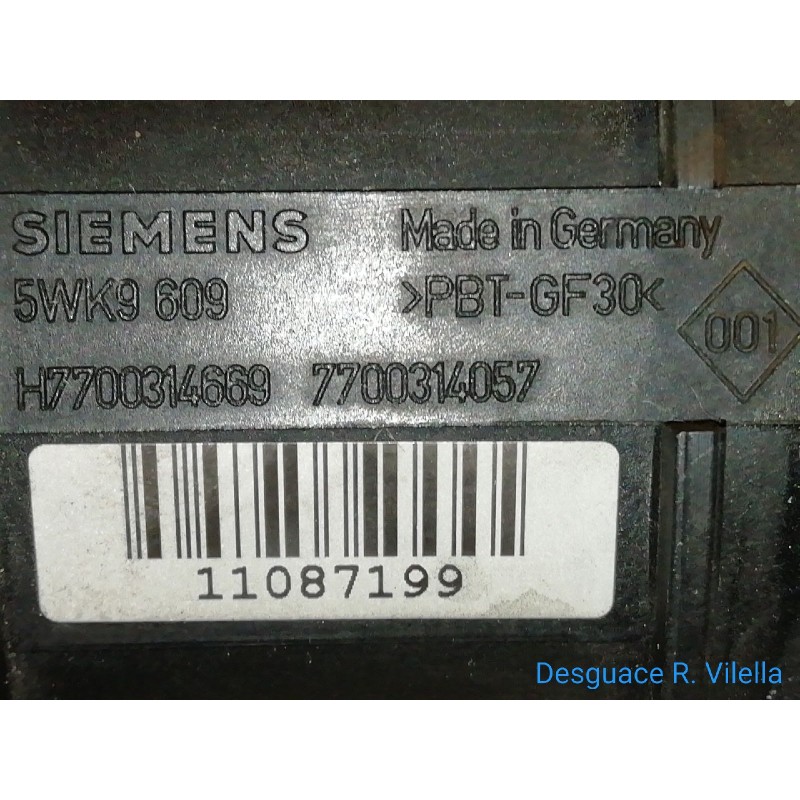 Recambio de caudalimetro para renault laguna ii (bg0) authentique | 0.01 - ... authentique | 0.01 - ... referencia OEM IAM 5WK96