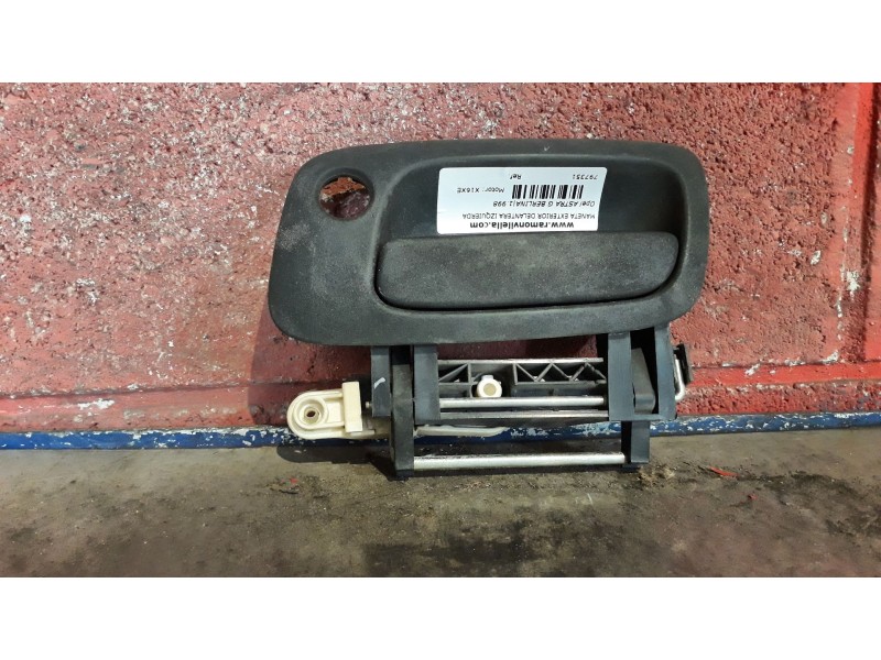 Recambio de maneta exterior delantera izquierda para opel astra g berlina referencia OEM IAM    Recambio de maneta exterior delantera izquierda para opel astra g berlina referencia OEM IAM