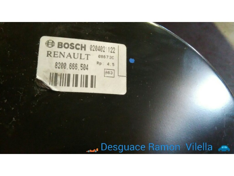 Recambio de servofreno para nissan kubistar (x76) premium (l1) | 09.05 - ... referencia OEM IAM 8200666504 0204021122 