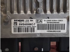 Recambio de centralita motor uce para citroen c3 referencia OEM IAM 5WS40068CT 9652888580 9648624280 2