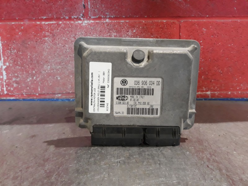 Recambio de centralita motor uce para volkswagen polo (9n1) 1.4 16v | 0.01 - ... 1.4 16v | 0.01 - ... referencia OEM IAM 0369060