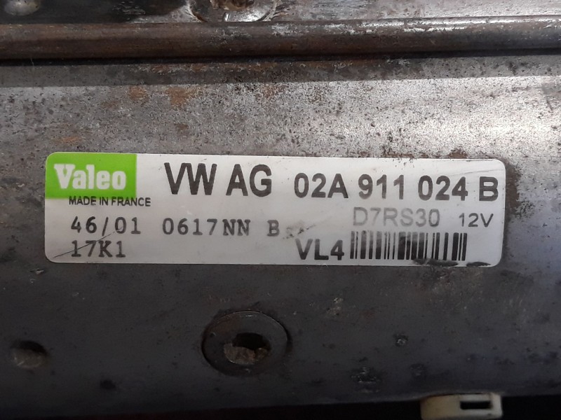 Recambio de motor arranque para skoda octavia berlina (1u2)  | 0.01 - ...  | 0.01 - ... referencia OEM IAM D7RS30 02A911024B 