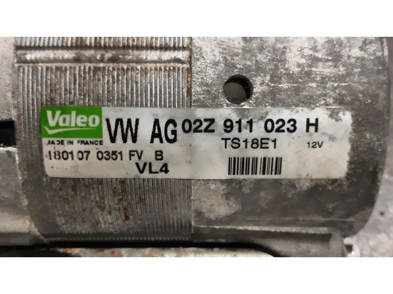 Recambio de motor arranque para seat ibiza (6j5) sport | 02.08 - 12.10 sport | 02.08 - 12.10 referencia OEM IAM TS18E1 02Z911023