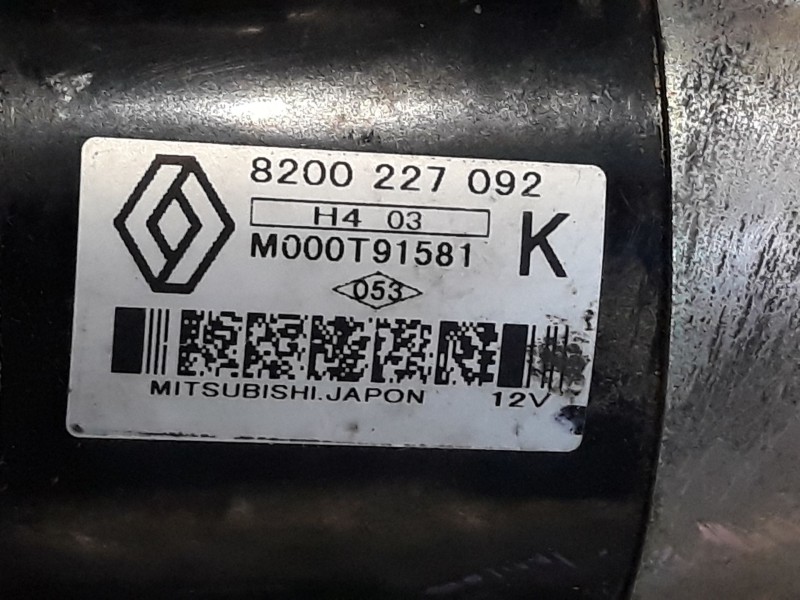 Recambio de motor arranque para renault megane ii berlina 5p 1.5 dci diesel | 0.02 - 0.09 1.5 dci diesel | 0.02 - 0.09 referenci