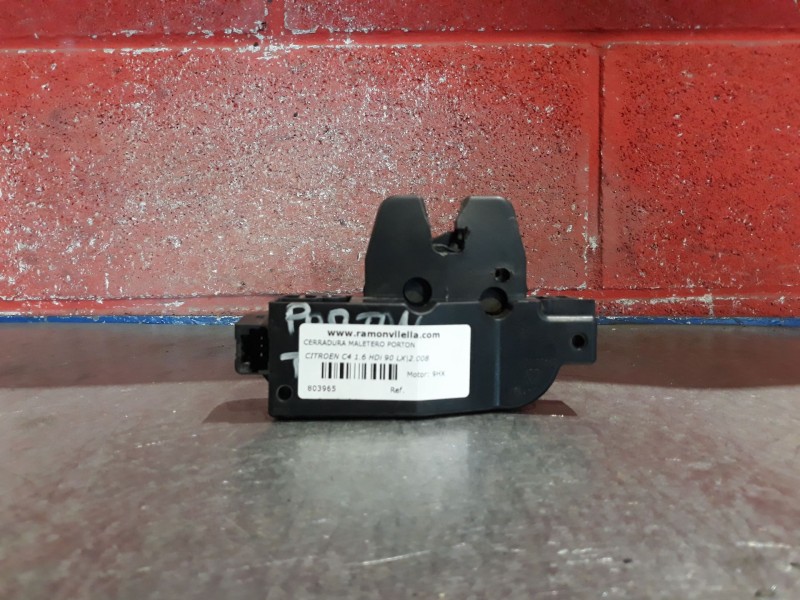 Recambio de cerradura maletero porton para citroen c4 1.6 hdi 90 lx referencia OEM IAM   