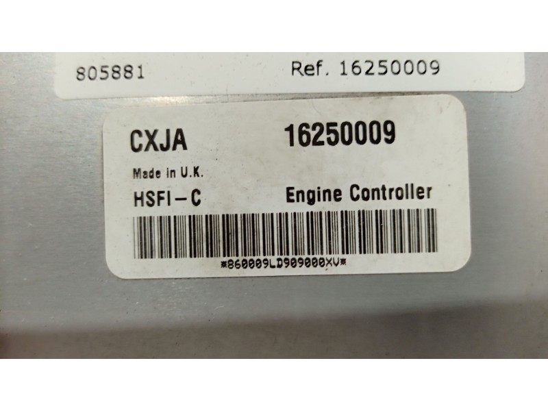 Recambio de centralita motor uce para opel zafira a 1.6 16v | 0.99 - 0.05 1.6 16v | 0.99 - 0.05 referencia OEM IAM 16250009  