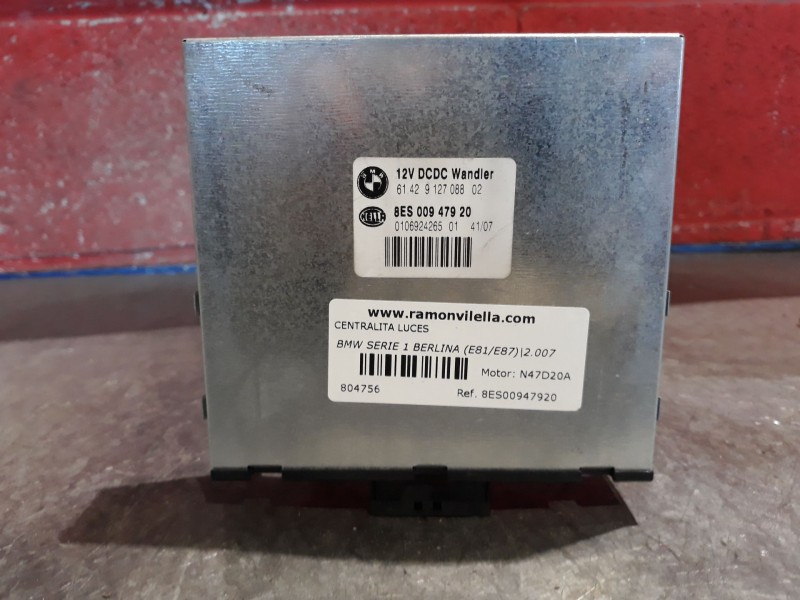 Recambio de centralita luces para bmw serie 1 berlina (e81/e87) 118d referencia OEM IAM 8ES00947920  