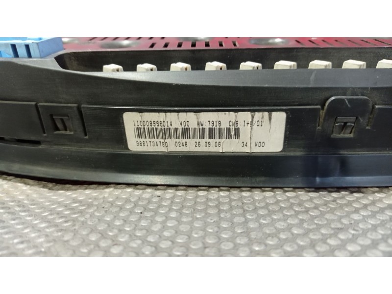 Recambio de cuadro instrumentos para citroen xsara picasso 1.6 16v hdi referencia OEM IAM 9661734780 110008966014  Recambio de cuadro instrumentos para citroen xsara picasso 1.6 16v hdi referencia OEM IAM 9661734780 110008966014