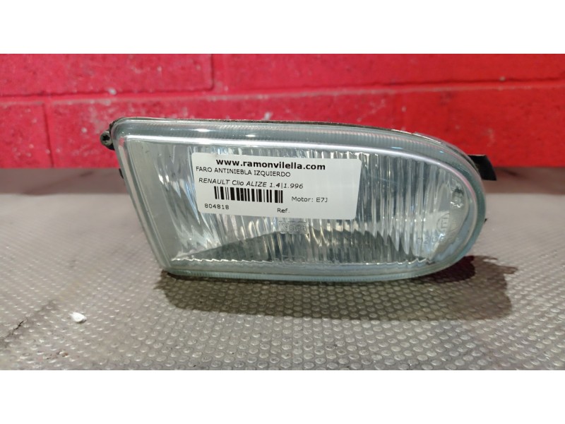 Recambio de faro antiniebla izquierdo para renault clio alize 1.4 referencia OEM IAM   