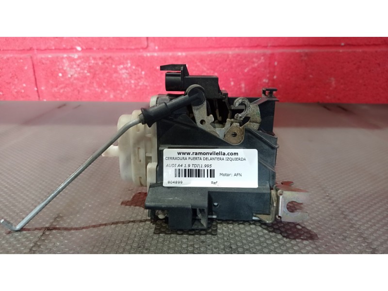 Recambio de cerradura puerta delantera izquierda para audi a4 1.9 tdi referencia OEM IAM   