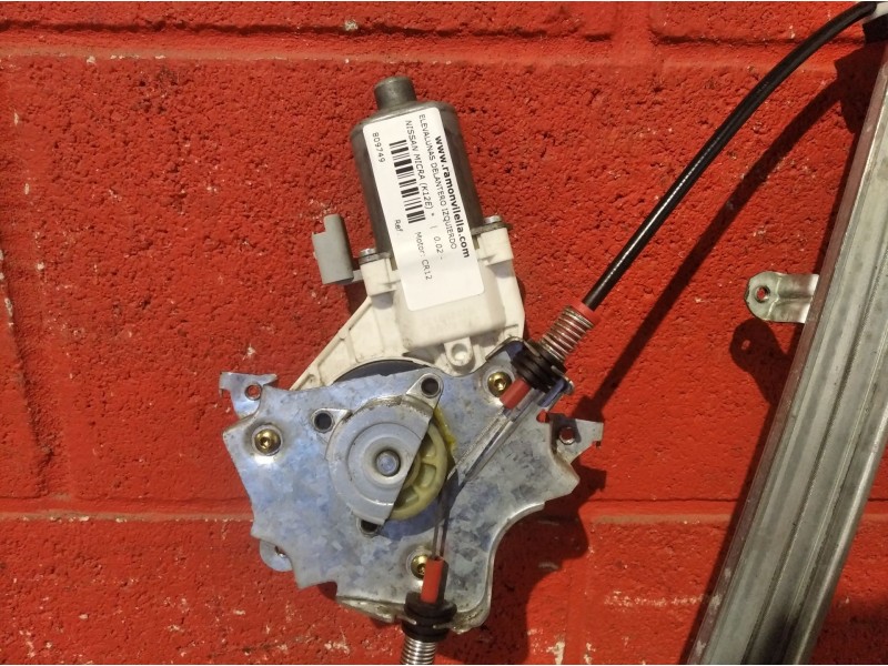 Recambio de elevalunas delantero izquierdo para nissan micra (k12e)  | 0.02 - ...  | 0.02 - ... referencia OEM IAM    Recambio de elevalunas delantero izquierdo para nissan micra (k12e)  | 0.02 - ...  | 0.02 - ... referencia OEM IAM