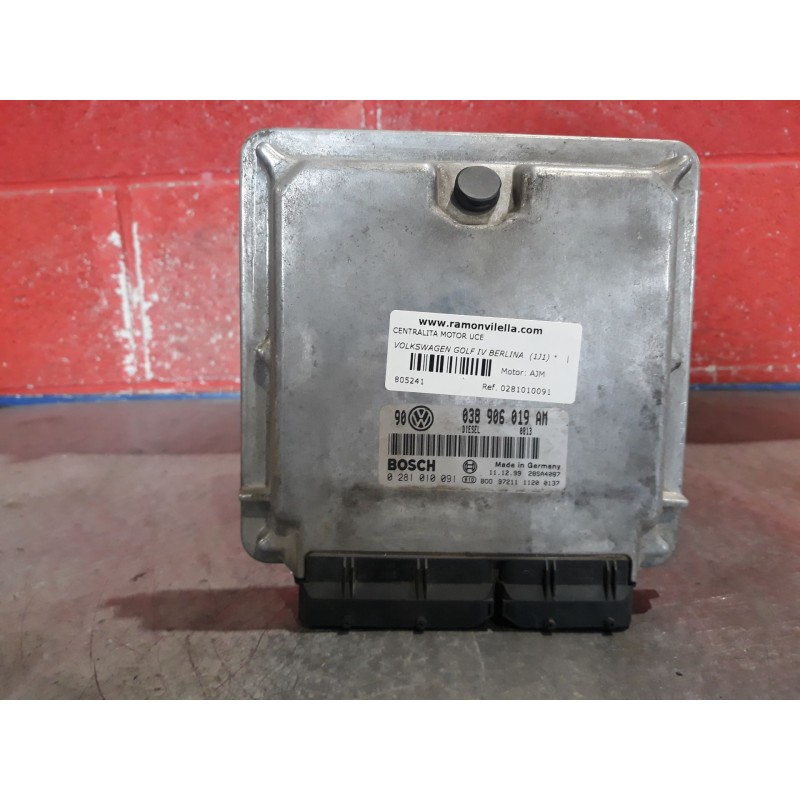 Recambio de centralita motor uce para volkswagen golf iv berlina (1j1)  | 0.97 - 0.03 golf iv berlina (1j1)  | 0.97 - 0.03 refer