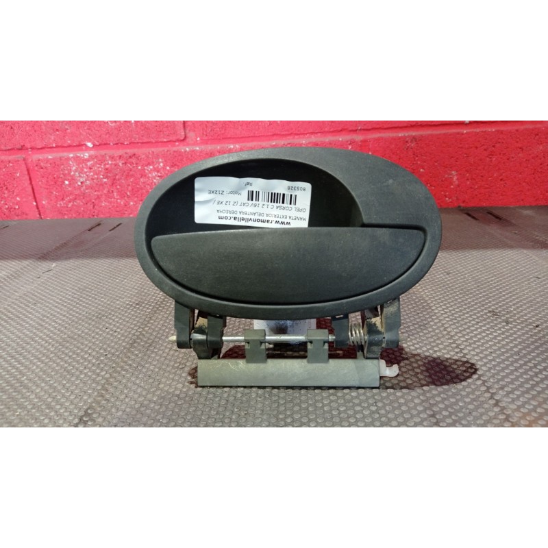 Recambio de maneta exterior delantera derecha para opel corsa c 1.2 16v cat (z 12 xe / lw4) | 0.00 - ... 1.2 16v cat (z 12 xe / 