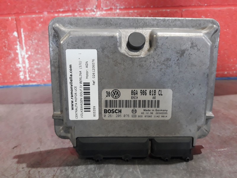 Recambio de centralita motor uce para volkswagen golf iv berlina (1j1)  | 0.97 - 0.03 golf iv berlina (1j1)  | 0.97 - 0.03 refer