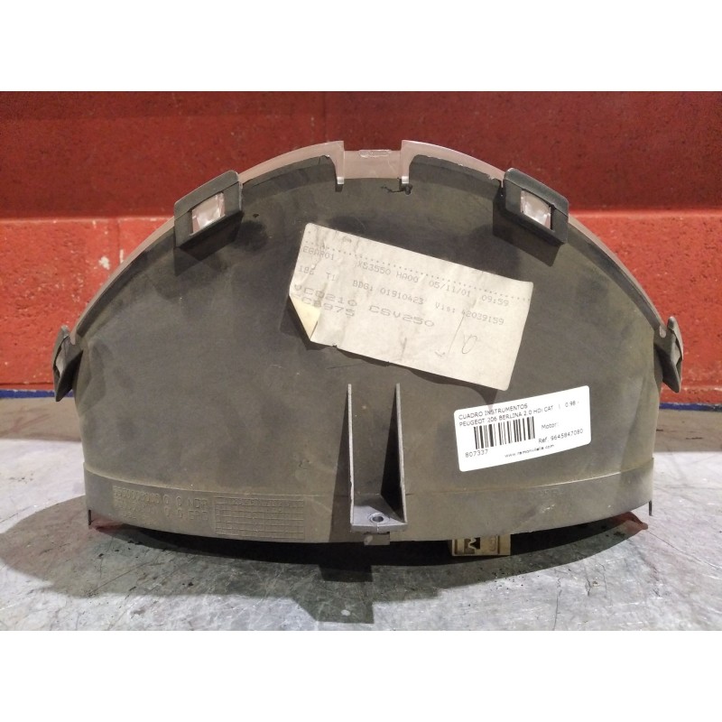 Recambio de cuadro instrumentos para peugeot 206 berlina 2.0 hdi cat | 0.98 - ... 2.0 hdi cat | 0.98 - ... referencia OEM IAM 96