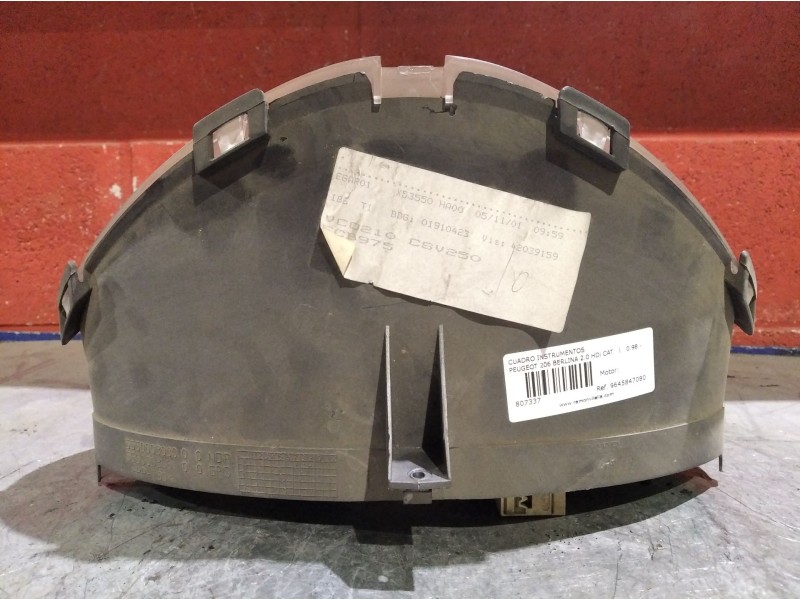 Recambio de cuadro instrumentos para peugeot 206 berlina 2.0 hdi cat | 0.98 - ... 2.0 hdi cat | 0.98 - ... referencia OEM IAM 96