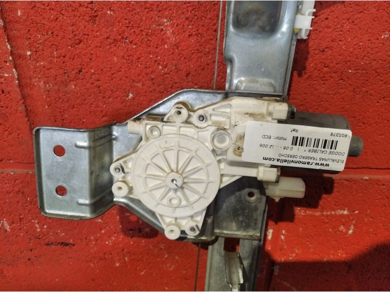 Recambio de elevalunas trasero derecho para dodge caliber  | 0.06 - ...  | 0.06 - ... referencia OEM IAM   