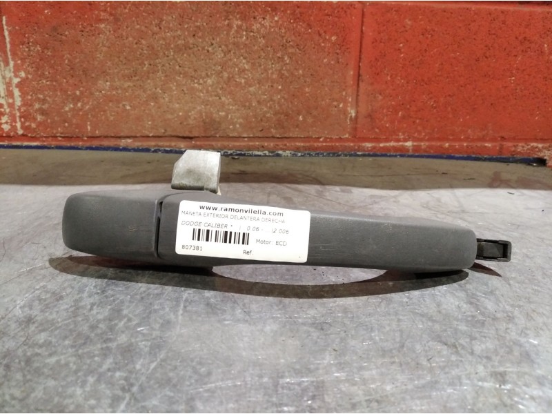Recambio de maneta exterior delantera derecha para dodge caliber  | 0.06 - ...  | 0.06 - ... referencia OEM IAM   