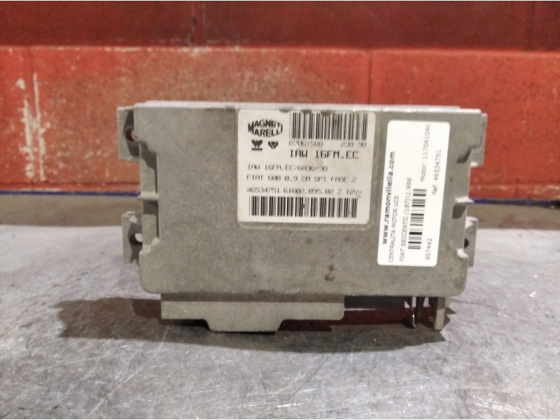 Recambio de centralita motor uce para fiat seicento (187) referencia OEM IAM 46534751   Recambio de centralita motor uce para fiat seicento (187) referencia OEM IAM 46534751