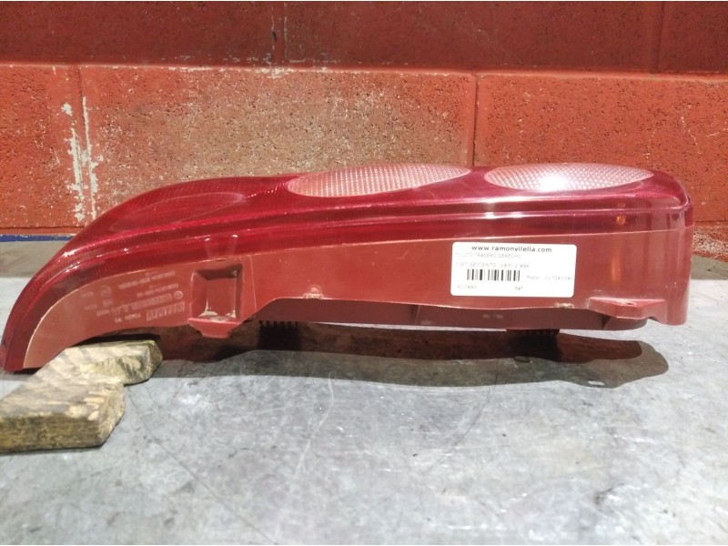 Recambio de piloto trasero derecho para fiat seicento (187) referencia OEM IAM    Recambio de piloto trasero derecho para fiat seicento (187) referencia OEM IAM