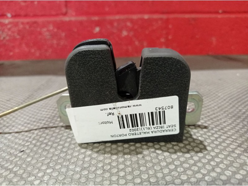 Recambio de cerradura maletero porton para seat ibiza (6l1) 1.6 16v referencia OEM IAM   