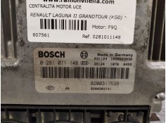 Recambio de centralita motor uce para renault laguna ii grandtour (kg0)  | 0.01 - 0.07  | 0.01 - 0.07 referencia OEM IAM 0281011 2