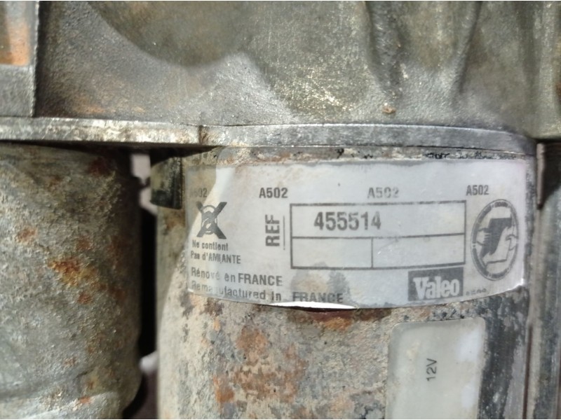 Recambio de motor arranque para citroen c15  | 0.85 - ...  | 0.85 - ... referencia OEM IAM D7R26 455514 