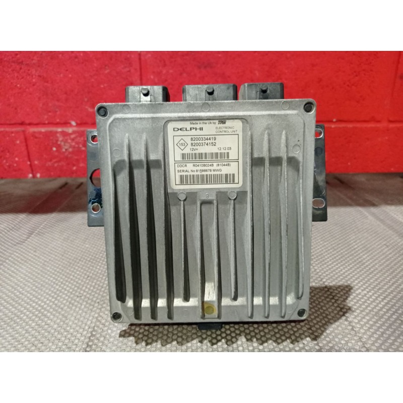Recambio de centralita motor uce para renault megane ii berlina 5p authentique | 07.02 - ... authentique | 07.02 - ... referenci